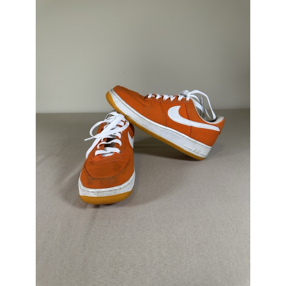 Nike Air Force 1 Shoe Adult Size 8.5 Low Orange Peel Sneakers 318636-811  Womens